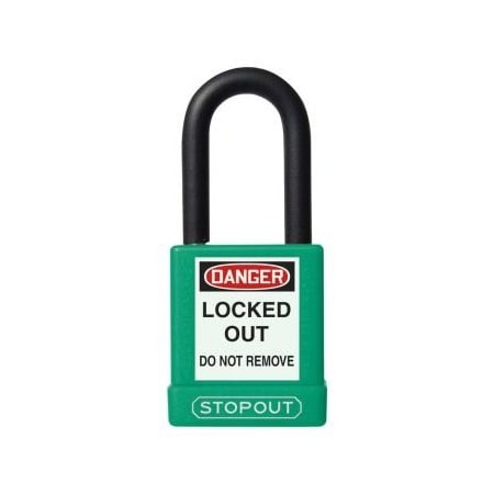 Accuform STOPOUT PLASTIC BODY ALUMINUM KDL723GN KDL723GN